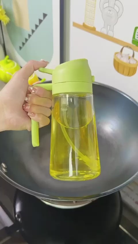 500ml 2 in 1 Olive Oil Sprayer and Oil Dispenser