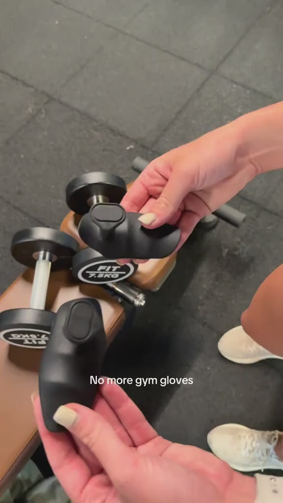 Silicon gym grip pads